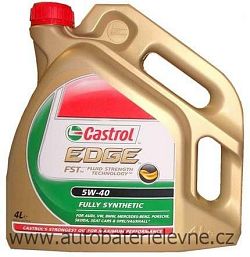 Motorov olej CASTROL EDGE 5W40 B4/4l